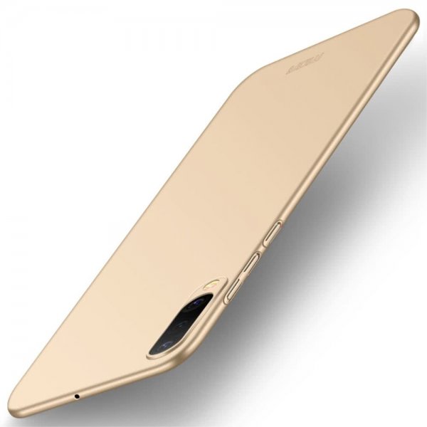 Samsung Galaxy A50 Cover Shield Slim Hård Plastikik Guld