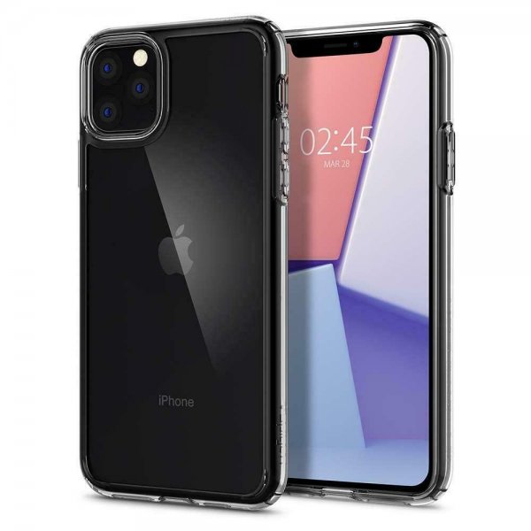 iPhone 11 Pro Max Cover Crystal Hybrid Transparent