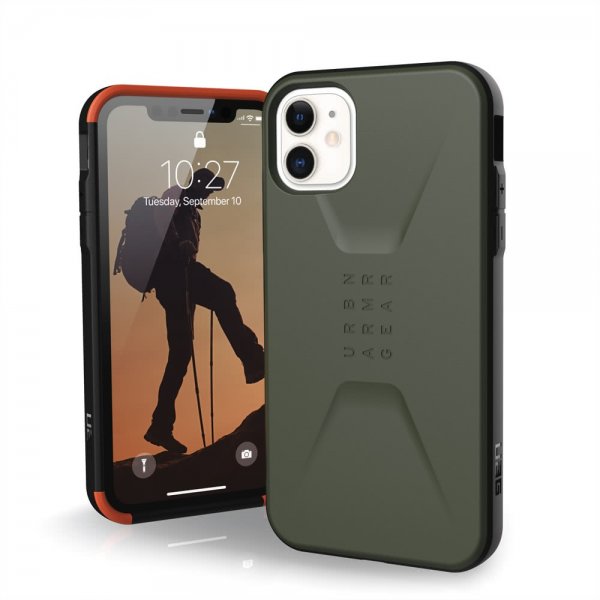iPhone 11 Cover Civilian Olive Dab
