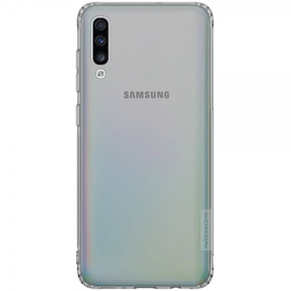 Samsung Galaxy A70 Cover Nature Series TPU Grå