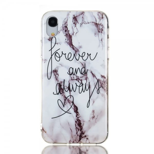 iPhone Xr Cover TPU Motiv Forever and Always