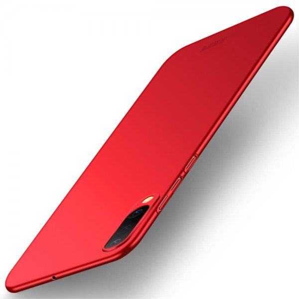 Samsung Galaxy A50 Cover Shield Slim Hård Plastikik Rød