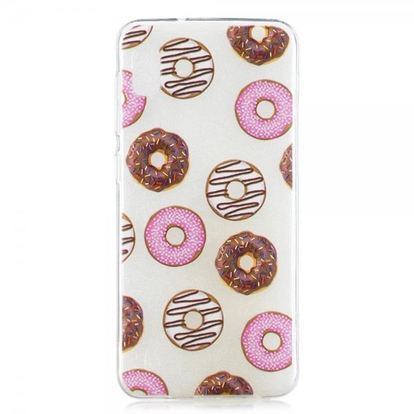Samsung Galaxy A10 Cover TPU Motiv Donuts