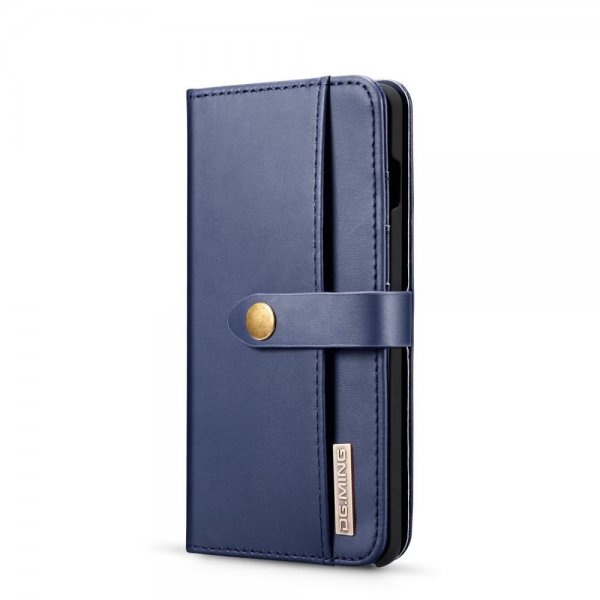 Samsung Galaxy S10 Plus Plånboksetui Löstagbart Cover Kortholder Udenpå Blå
