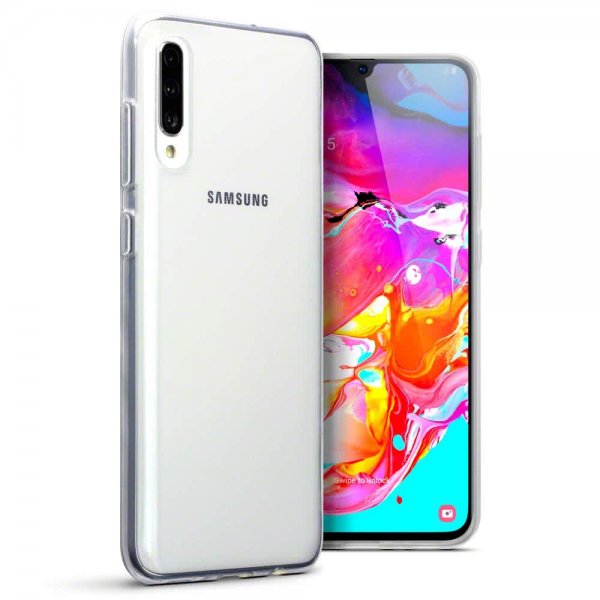 Samsung Galaxy A70 Cover TPU Klar