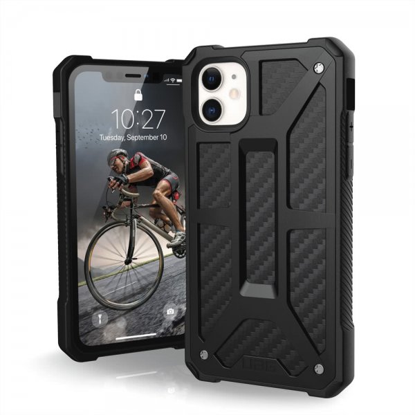 iPhone 11 Cover Monarch Carbon