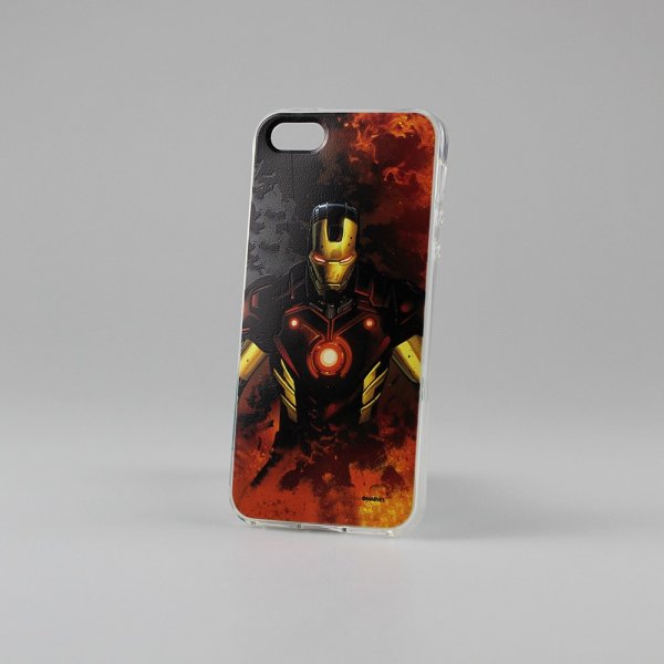 iPhone 5/5S/SE Cover TPU Iron Man