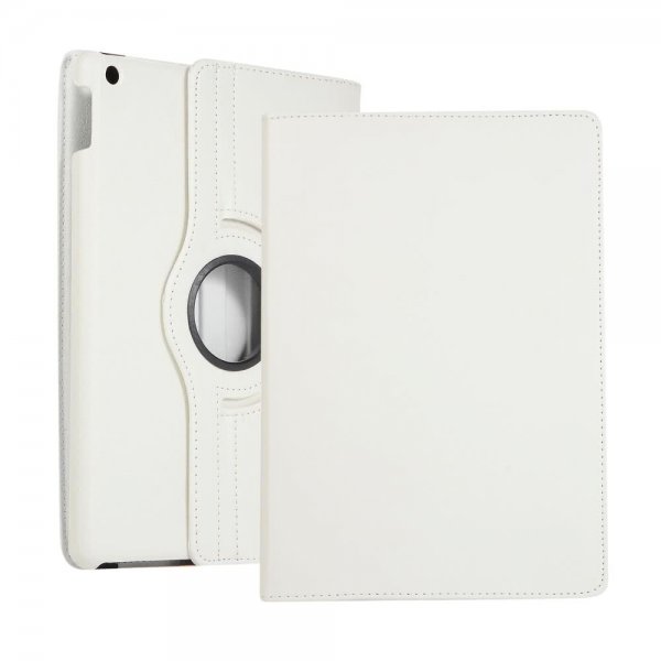 iPad 10.2 Etui 360 Grader Drejelig Hvid