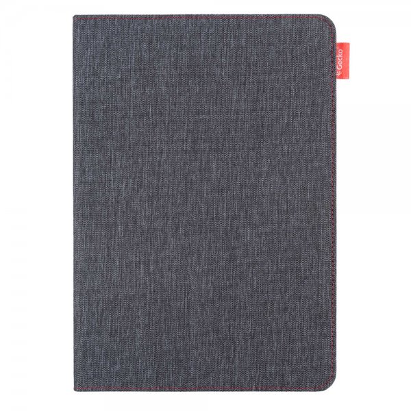 iPad 10.2 Etui Folio Case Grå Rød