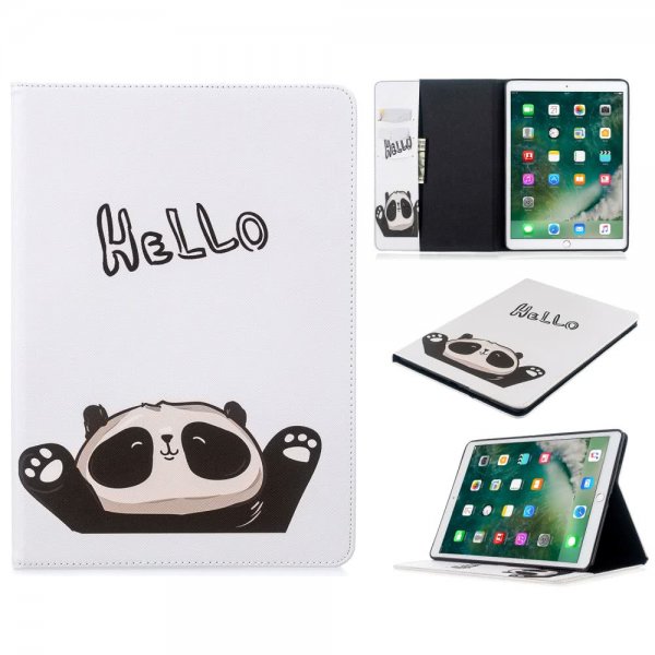 iPad 10.2 Etui Motiv Panda Hello