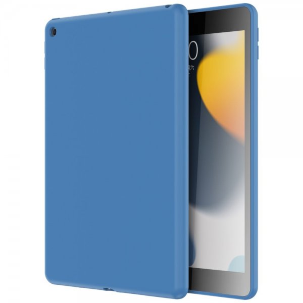 iPad 10.2 Cover Liquid Silicone Blå