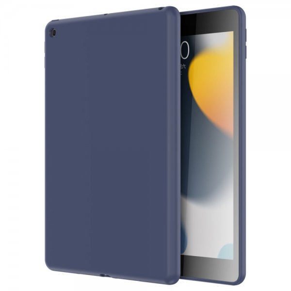 iPad 10.2 Cover Liquid Silicone Mørkeblå