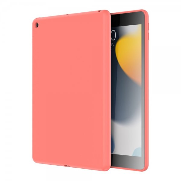 iPad 10.2 Cover Liquid Silicone Orange