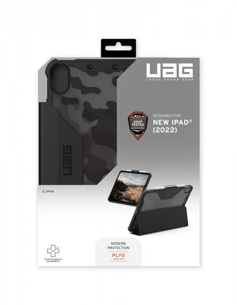 iPad 10.9 (gen 10)/iPad 11 (A16) Etui Plyo Folio Midnight Camo