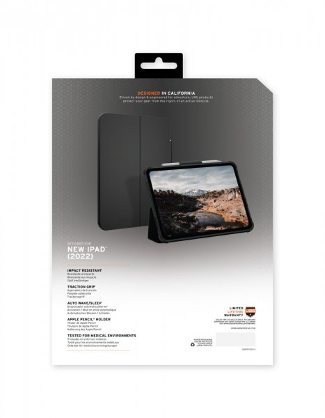 iPad 10.9 (gen 10)/iPad 11 (A16) Etui Plyo Folio Midnight Camo