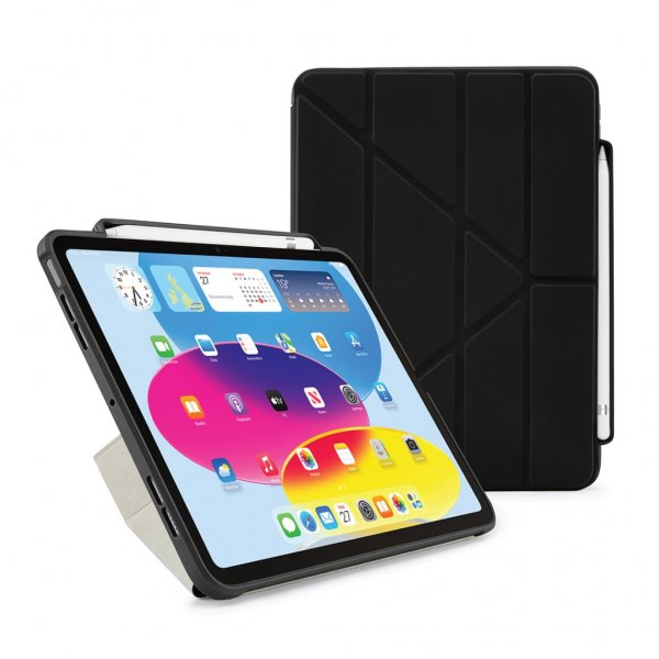 iPad 10.9 (gen 10)/iPad 11 (A16) Etui Origami No3 Pencil Case Sort