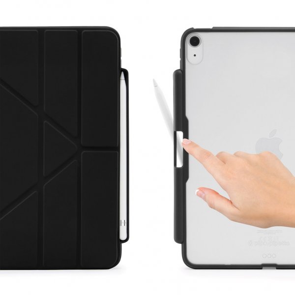 iPad 10.9 (gen 10)/iPad 11 (A16) Etui Origami No3 Pencil Case Sort