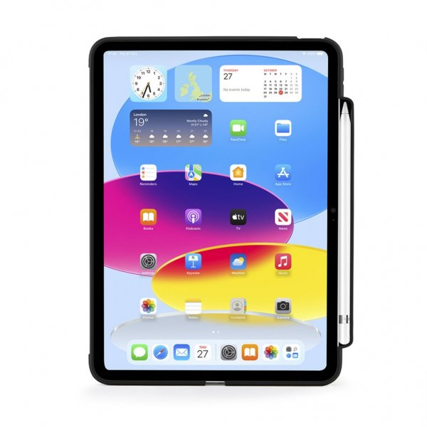 iPad 10.9 (gen 10)/iPad 11 (A16) Etui Origami No3 Pencil Case Sort