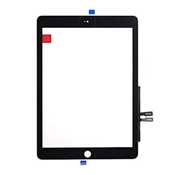 iPad 6 glas med touchskærm Premium - sort