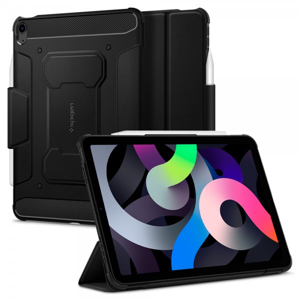 iPad Air 10.9 2020/2022 Etui Rugged Armor Pro Sort