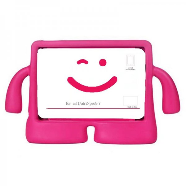 iPad Air 1. iPad Air 2. iPad 9.7 Cover til Børn EVA Magenta