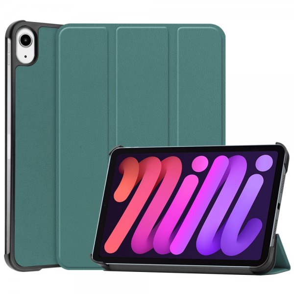 iPad Mini 8.3 (gen 6) Etui Foldelig Smart Grøn