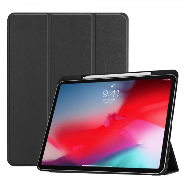 iPad Pro 11 2018 Foldelig Smart Etui Stativ Penalhus Sort