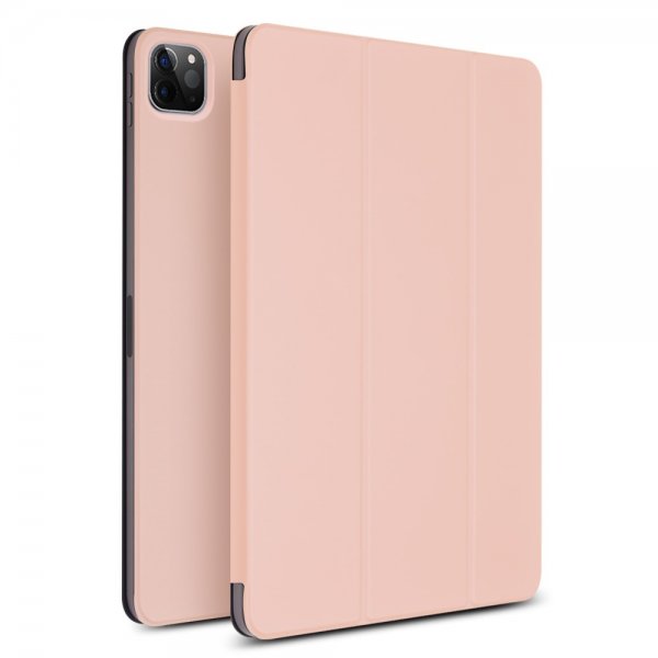 iPad Pro 11 2020 Etui Tri-Fold Lyserød