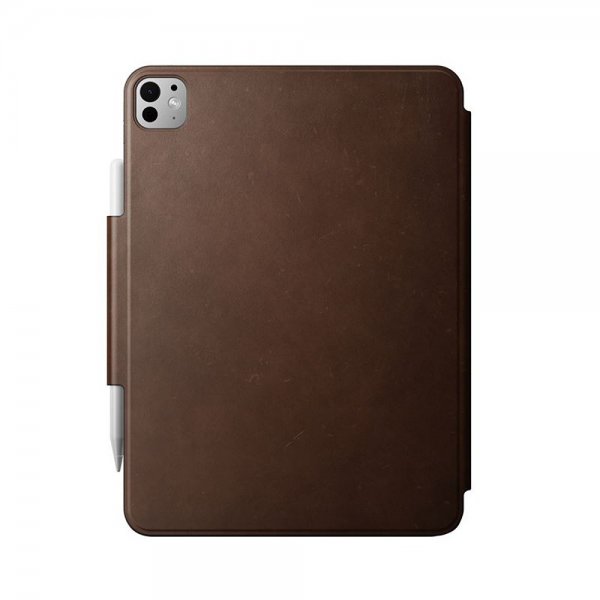 iPad Pro 11 (M4/M5) Etui Leather Folio Brun