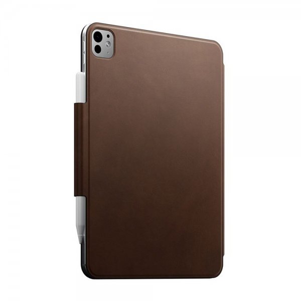 iPad Pro 11 (M4/M5) Etui Leather Folio Brun