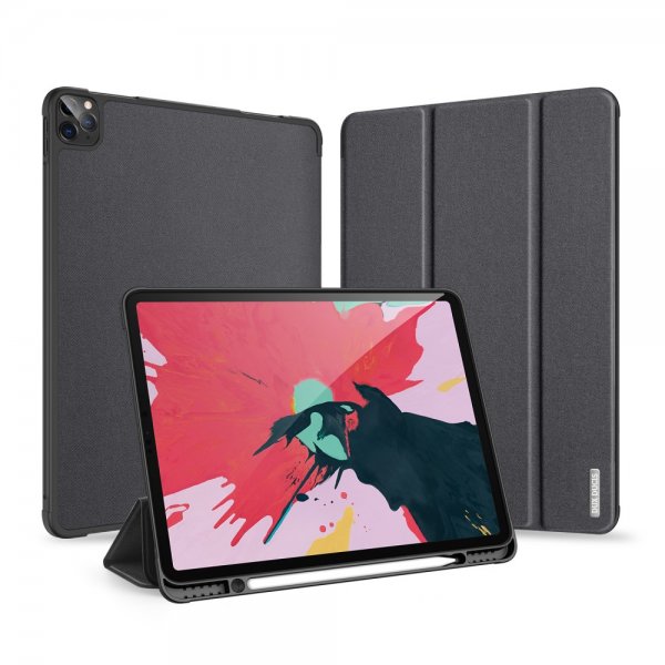 iPad Pro 12.9 2020 Etui Domo Series Sort
