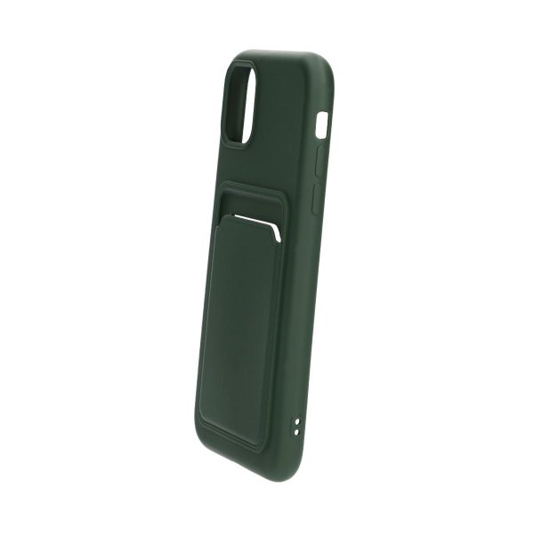 iPhone 11 Cover Kortholder Grøn