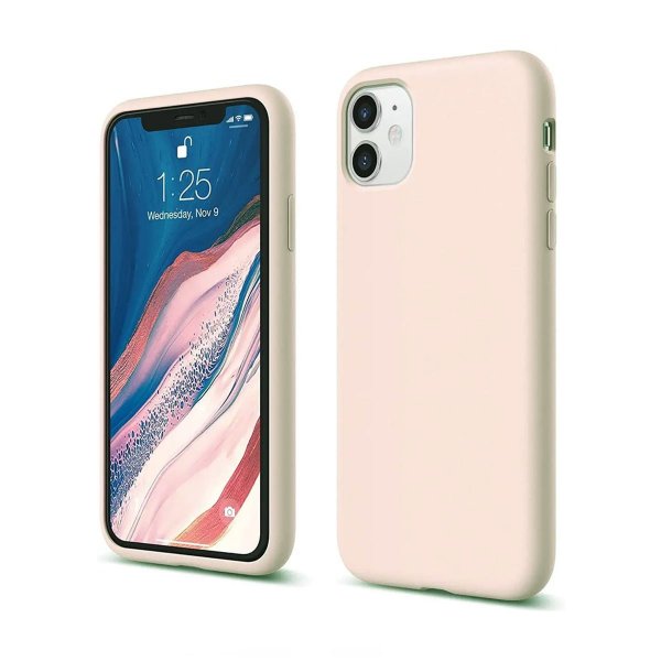 iPhone 11 Cover Silikone Beige