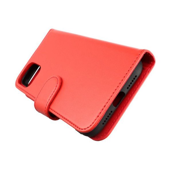 iPhone 11 Etui Detachable Wallet Case Rød