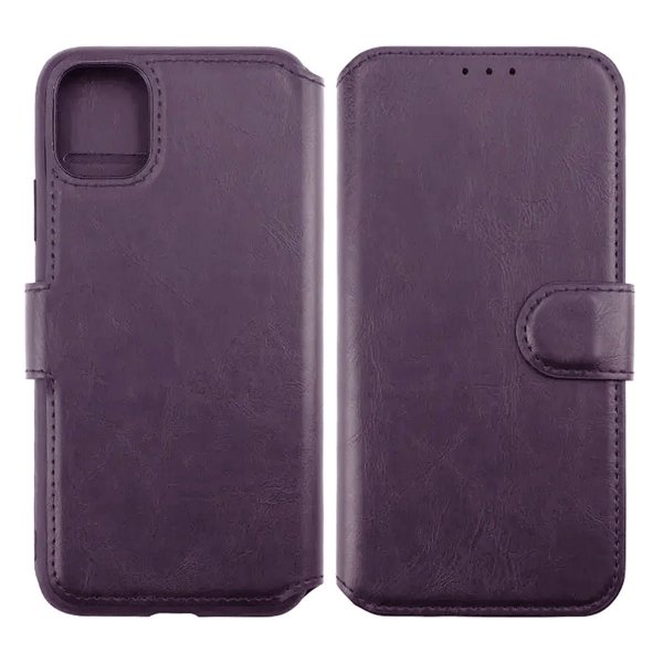 iPhone 11 Etui 4 Kortholder Lilla