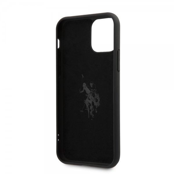 iPhone 11 Pro Max Cover Big Logo Sort