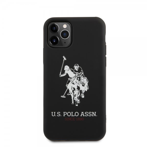 iPhone 11 Pro Max Cover Big Logo Sort
