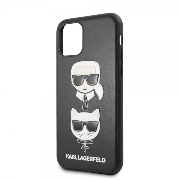 iPhone 11 Pro Max Cover Karl & Choupette Sort