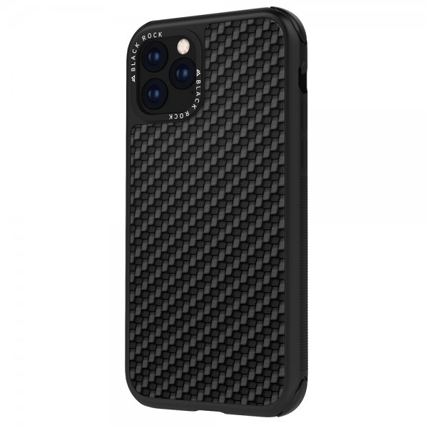 iPhone 11 Pro Max Cover Robust Case Real Carbon Sort