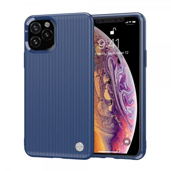 iPhone 11 Pro Max Cover Suitcase Style Blå