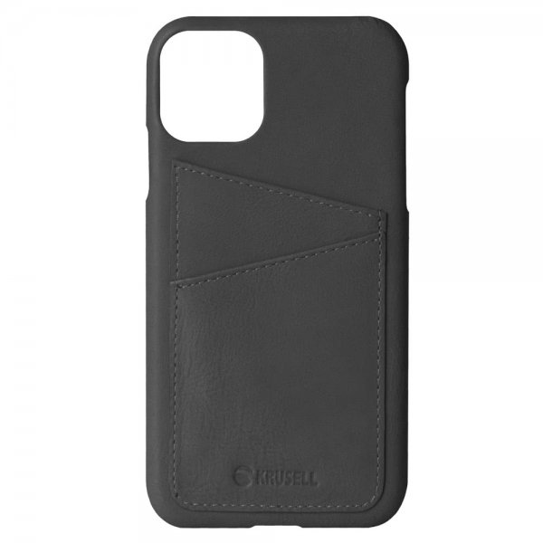 iPhone 11 Pro Max Cover Sunne CardCover Kortholder Vintage Black