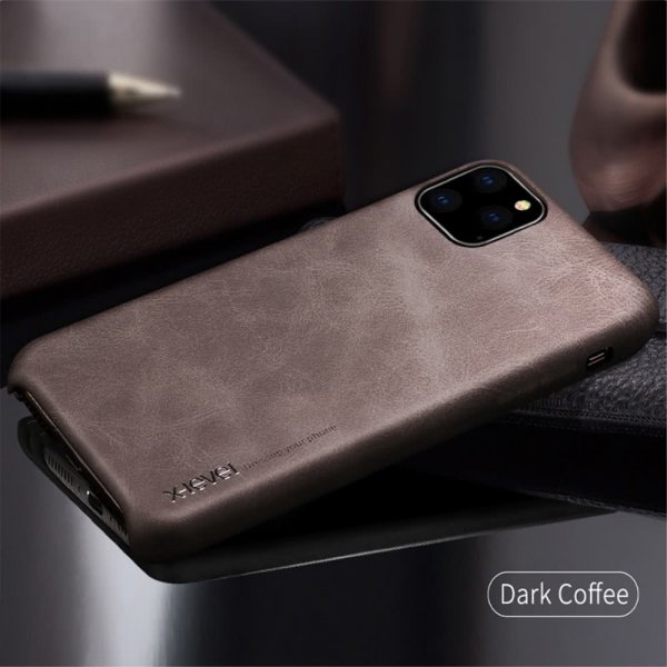 iPhone 11 Pro Max Cover Vintage Series Brun