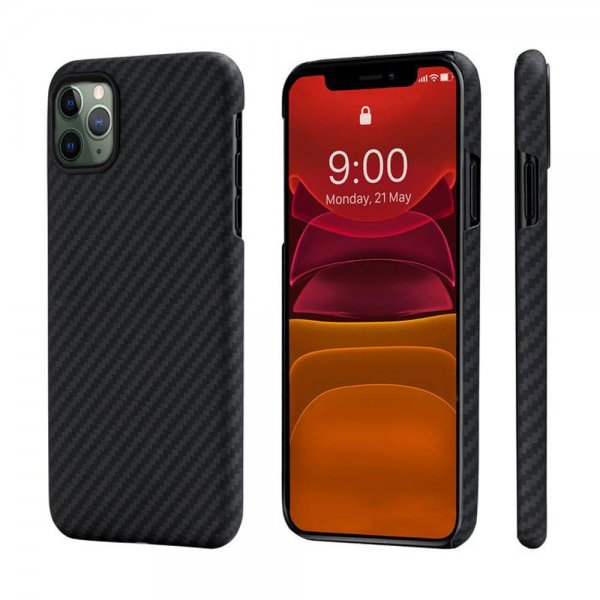 iPhone 11 Pro Cover MagEZ Case Sort/Grå Twill