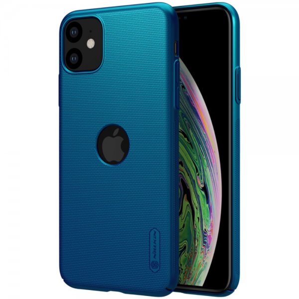 iPhone 11 Cover Frosted Shield Blå