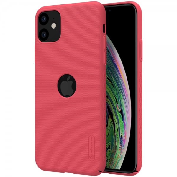 iPhone 11 Cover Frosted Shield Rød