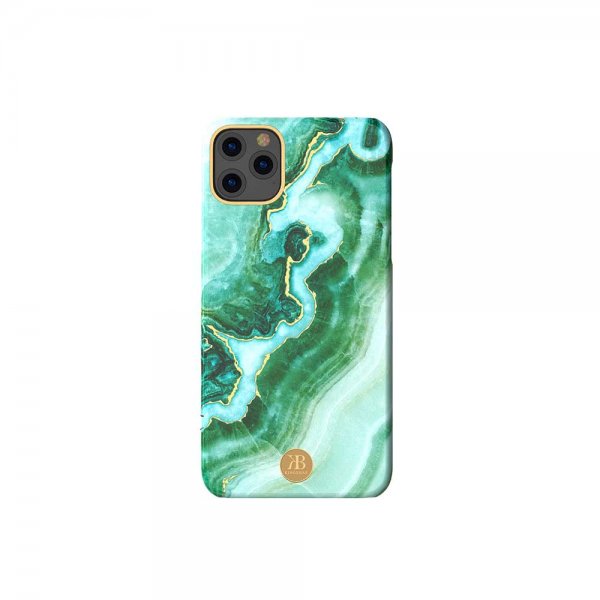 iPhone 11 Cover Jade Style Stone Series Grøn