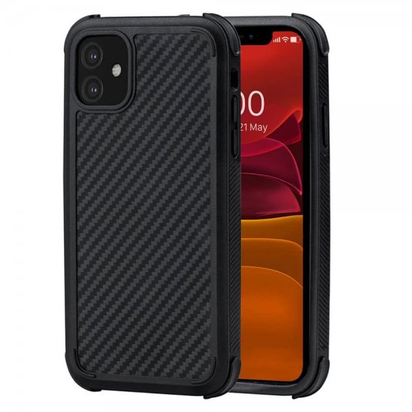 iPhone 11 Cover MagEZ Case Pro Sort/Grå Twill
