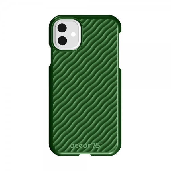 iPhone 11 Cover Ocean Wave Turtle Green