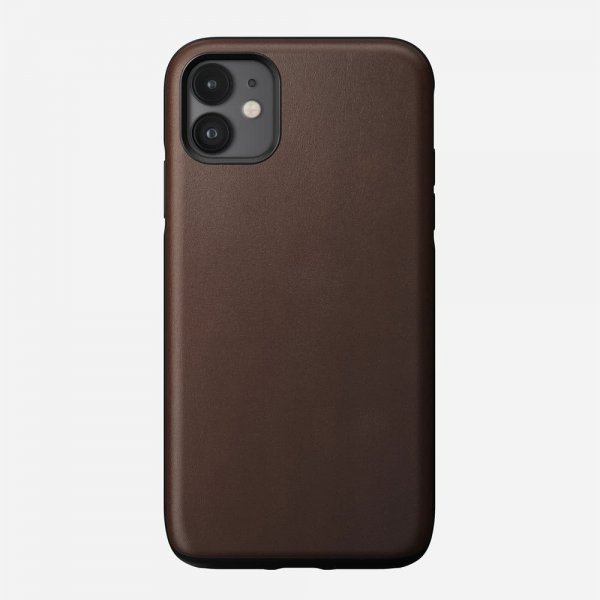 iPhone 11 Cover Rugged Case Rustic Brown