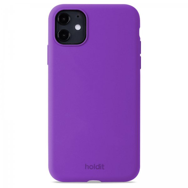 iPhone 11 Cover Silikone Bright Purple